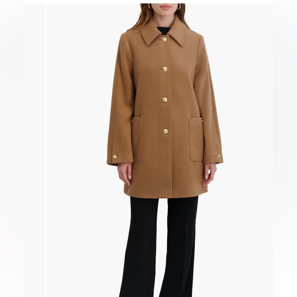 NWT- Tahari Camel Trench Coat